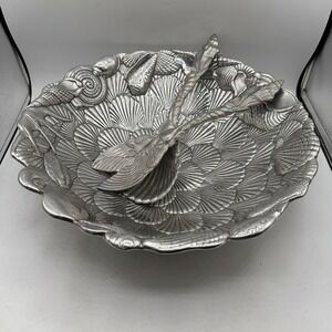 Arthur Court Seashell Nautilus Bowl - Dated 1993 - 14 inch diameter
